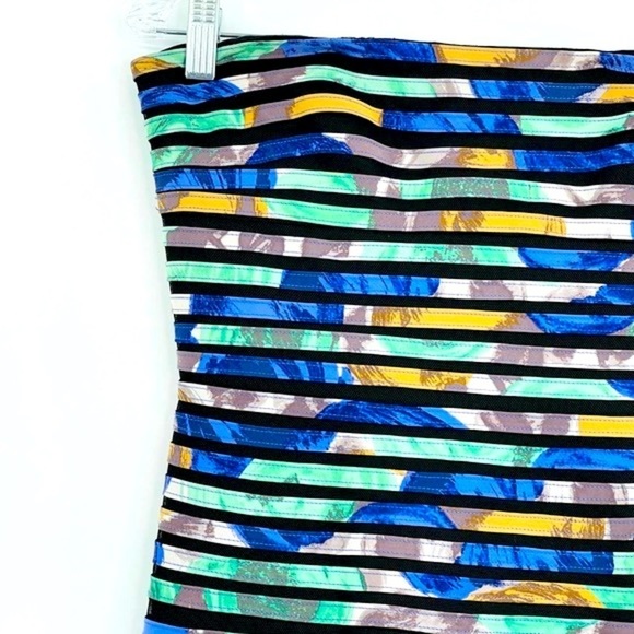 BCBGMAXAZRIA Strapless Illusion Mini Dress - Picture 2 of 8